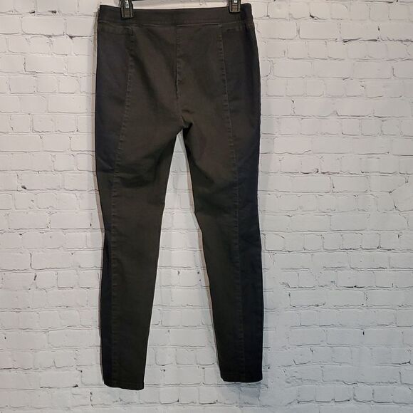 Eileen Fisher two toned pull on skinny jeans - Picture 5 of 10